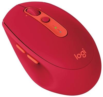 Logitech myš M590 Silent, optická, 7 tlačítek, ruby