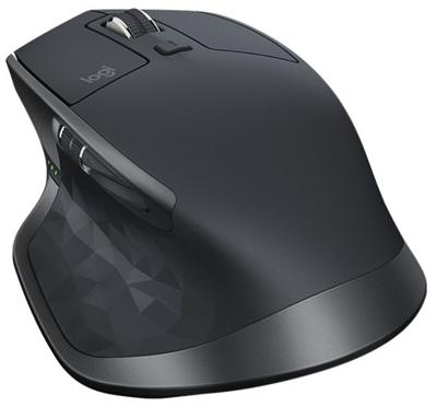 Logitech myš MX Master 2S, darkfield, laserová, 7 tlačítek, graphite