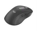 Logitech myš Signature M650 Large/optická/bezdrátová/400-2000dpi/5 tlačítek/logitech bolt/grafitová/pro leváky