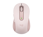 Logitech myš Signature M650 Medium/optická/bezdrátová/400-2000dpi/5 tlačítek/růžová