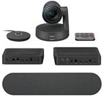 Logitech Rally Ultra-HD ConferenceCam, 1 mic, 1 repro - BLACK - EMEA