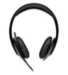 Logitech sluchátka s mikrofonem Headset H540, USB