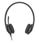 Logitech USB Headset H340, sluchátka a mikrofon s funkcí potlačení šumu