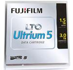 LTO-5 data media, 5pack with label, Fuji