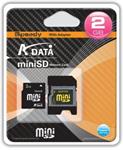 MC Mini SecureDigital 2GB A-Data karta 60x