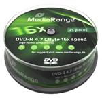 MEDIARANGE DVD-R 4,7GB 16x spindl 10ks