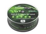 MEDIARANGE DVD+R 4,7GB 16x spindl 25ks