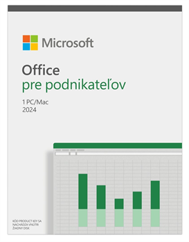 Microsoft Office 2024 pro domácnosti a podnikatele SK