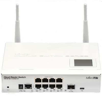 MikroTik Cloud Router Switch CRS109-8G-1S-2HnD-IN