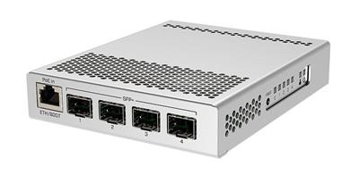 MikroTik Cloud Router Switch CRS305-1G-4S+IN, Dual Boot (SwitchOS, RouterOS)