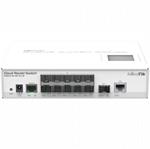 MikroTik CRS212-1G-10S-1S, Atheros QC8519 CPU, 64MB, 1xGLAN, 10xSFP cage, 1xSFP+cage, ROS L5, LCD, PSU,1RM