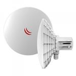 MikroTik DynaDish 5, RBDynaDishG-5HacD, 23dBi dual 8°, 802.11ac, ROS L3, GLAN, PoE, zdroj, mont.kit