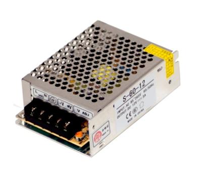 MikroTik OEM průmyslový impulsní zdroj 12V, 5A, 60