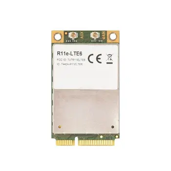 MikroTik R11e-LTE6 - 2G/3G/4G/LTE miniPCi-e karta, 2x u.Fl