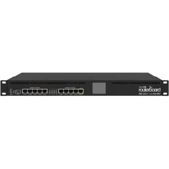 MikroTik RB3011UiAS-RM, montáž do 19" racku, napájecí adaptér, RouterOS L5