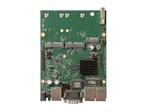 MikroTik RouterBOARD RBM33G, Dual Core 880MHz CPU, 256MB RAM, 3x Gbit LAN, 2x miniPCI-e, ROS L4