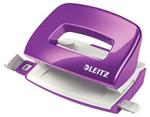 Mini děrovačka Leitz NeXXt 5060, purpurová