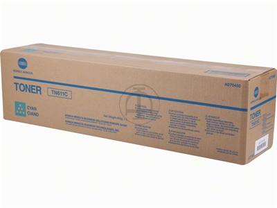 Minolta bizhub C550 451 650, toner cyan TN611 15,4k