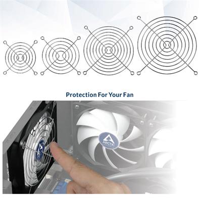 Mřížka pro ventilátor ARCTIC ACFAN00086A 92mm Fan Grill