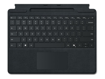 MS Surface Pro Keyboard Con, CoPilot Button, CZ, Black - does NOT support Pen Storage