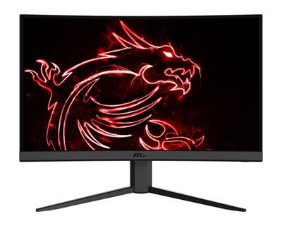 MSI Gaming monitor Optix G24C4, 24" zakřivený /1920 x 1080 FHD/LED VA, 144Hz/1ms/3000:1/250cd / m2 / 2xHDMI/DP