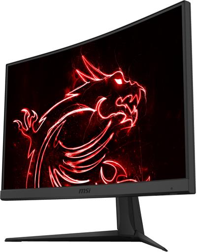 MSI Gaming monitor Optix G24C6, 24" zakřivený /1920 x 1080 FHD/LED VA, 144Hz/1ms/3000:1/250cd / m2 / 2xHDMI/DP