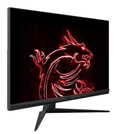 MSI Gaming monitor Optix G273QF, 27"/2560x1440 (WQHD)/Rapid IPS, 165Hz/1ms/1000:1/300cd / m2/2x HDMI/DP