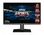 MSI Gaming monitor Optix MAG274QRX, 27"/2560x1440 (WQHD)/Rapid IPS, 240Hz/1ms/1000:1/400cd / m2/2x HDMI/DP/USB-C/USB