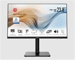 MSI monitor Modern MD241P, 24"/1920 x 1080 (FHD)/IPS/5ms/1000:1/250cd / m2/ HDMI/USB C/ Černá