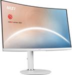 MSI monitor Modern MD271CPW, 27" zakřivený/1920 x 1080 (FHD)/VA/4ms/3000:1/250cd / m2/ HDMI/USB C/bílá