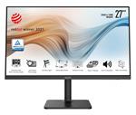 MSI monitor Modern MD271QP, 27"/1920 x 1080 (FHD)/IPS/5ms/1000:1/250cd / m2/ HDMI/DP/USB C/černá