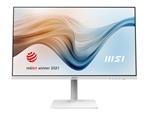 MSI monitor Modern MD271QPW, 27"/1920 x 1080 (FHD)/IPS/5ms/1000:1/250cd / m2/ HDMI/DP/USB C/bílá