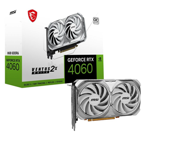 MSI RTX 4060 VENTUS 2X 8G OC,8GB,3xDP,1xHDMI,WHITE