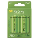 Nabíjecí baterie, D (HR20), 1.2V, 5700 mAh, GP, papírová krabička, 2-pack, ReCyko loading=