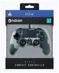 Nacon Wired Compact Controller - green camo (PS4)