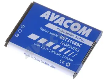 Náhradní baterie AVACOM Baterie do mobilu Samsung X200, E250 Li-Ion 3,7V 800mAh (náhrada AB463446BU)