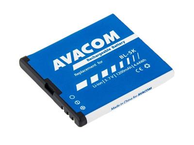 Náhradní baterie AVACOM do mobilu Nokia C7-00 Li-Ion 3,7V 1200mAh (náhrada BL-5K)