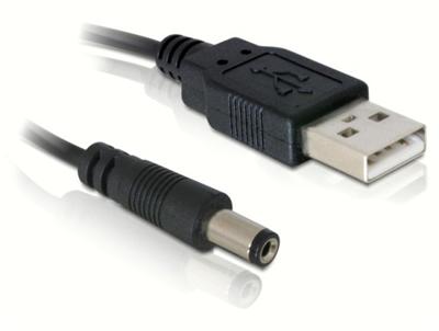 Napájecí kabel z USB portu na jack 5,4 mm