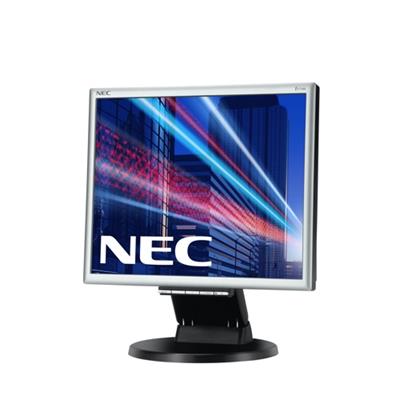 NEC 17" E172M - 1280x1024, TN, W-LED, 250cd, D-sub, DVI, Repro, stříbrno-černý