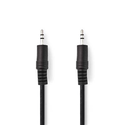 Nedis CAGB22000BK15 - Stereofonní Audio Kabel | 3,5mm Zástrčka - 3,5mm Zástrčka | 1,5 m | Černá barva