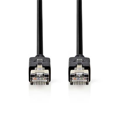 Nedis CCBW85210AT10 - Síťový Kabel Cat 6 F/UTP | RJ45 (8P8C) Zástrčka - RJ45 (8P8C) Zástrčka | 1 m | Antracit