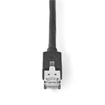 Nedis CCBW85210AT150 - Síťový Kabel Cat 6 F/UTP | RJ45 (8P8C) Zástrčka - RJ45 (8P8C) Zástrčka | 15 m | Antracit