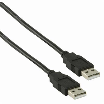 Nedis CCGP60000BK30 - USB 2.0 kabel | A Zástrčka - A Zástrčka | 3 m | Černá barva