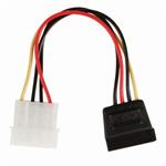 Nedis CCGP73500VA015 - Interní napájecí kabel | Molex Zástrčka - SATA 15-pin Zásuvka | 0,15 m | Různé