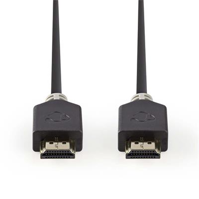 Nedis CVBW34000AT50 - Kabel High Speed HDMI™ s Ethernetem | Konektor HDMI™ - Konektor HDMI™ | 5 m | Antracit