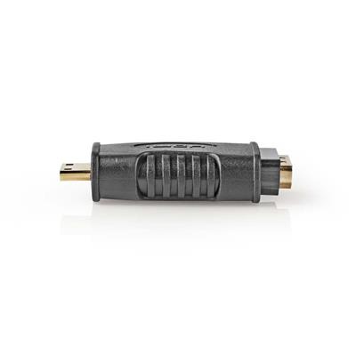 Nedis CVGB34907BK - HDMI™ Adaptér | HDMI Micro Konektor - HDMI Zásuvka | Černá barva