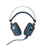 Nedis GHST500BK - Gaming Headset | Over-ear | 7.1 Virtual Surround | LED Light | USB Connector