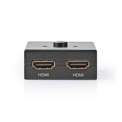 Nedis VSWI3482AT | HDMI Přepínač |3 Porty | 1x vstup HDMI / 2x vstup HDMI | 1x výstup HDMI / 2x výstup HDMI | 4K@60Hz