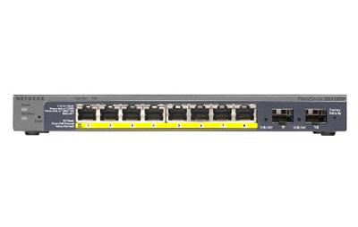 Netgear 8x 10/100/1000 ports with PoE, and 2 SFP - GS110TP