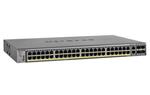 Netgear M4100-50G-POE+ MANAGED SWITCH, (48 x Gigabit PoE+, 2x Gigabit, 4x SFP shared),  Budget 380W, with EPS 1740W